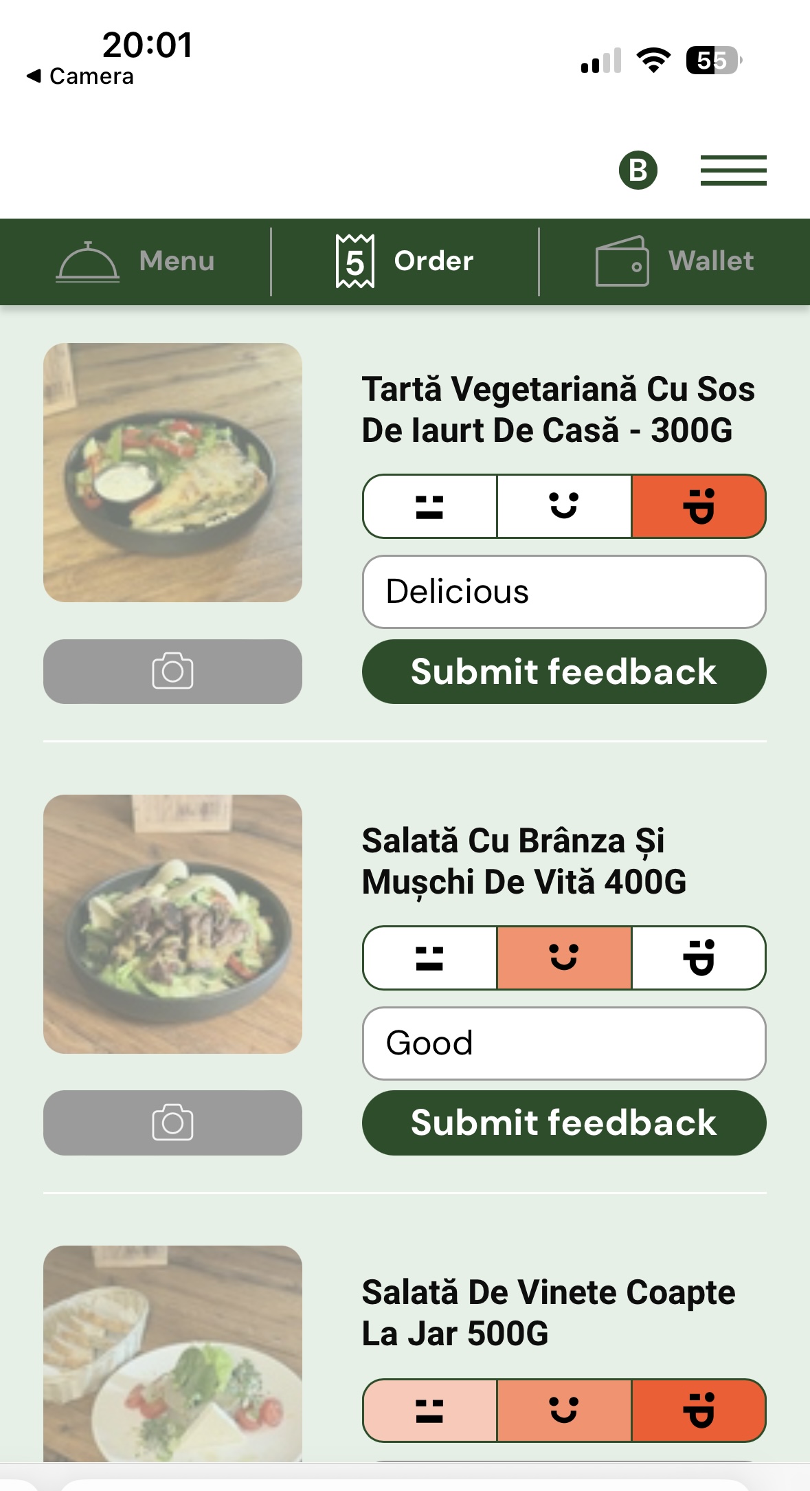 Interfață modul chioșc