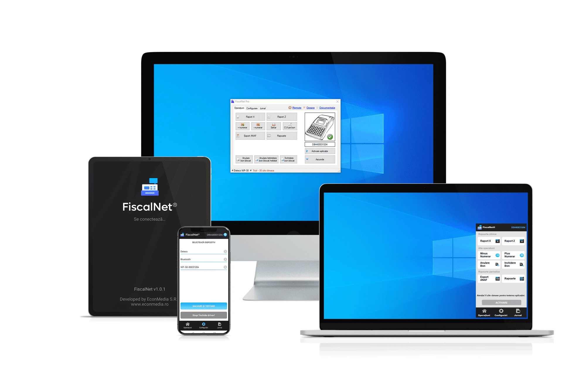 telefon și tabletă cu interfață contolabila